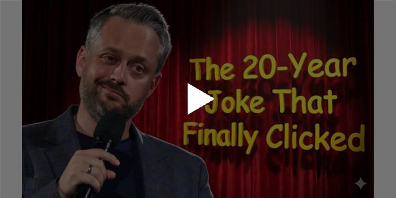 Nate Bargatze shares the hilarious story of a joke that took 20 years to finally land &mdash; proving that sometimes the best punchlines are worth the wait.