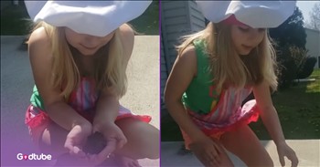 <p>Her feelings toward the creature changed in a matter of seconds. The young woman felt one way about the amphibian, then quickly found herself singing a very different tune. Watch the short but hysterical clip to see and hear how the child initially felt about the critter, and how those feelings shifted dramatically right before our eyes.</p>

<p>Most people are big fans of animals, like downright adore those cute, furry and four-legged beings. Even if someone wouldn&rsquo;t necessarily consider themselves a cat or a dog person, odds are that they still have a soft spot in their heart for them. How could anyone dislike dogs, cats, bunnies and every other cute animal?</p>

<p>Well, that&rsquo;s where the agreement stops. When it comes to frogs, snakes, iguanas, salamanders and other similar creatures, opinions start to diverge, and things become much more polarized. Some people really love, adore and appreciate those critters. At the same time, there are people who would run screaming in the other direction if a snake ever crossed their path (me).</p>

<p><a href="https://www.youtube.com/shorts/-W5TXbahP6Y">A clip posted on YouTube</a> shows a young woman who apparently feels both ways about amphibians and similar critters. She both loves them and is disgusted by them at the same time. How is this possible? Well, not only does she exhibit these diametrically opposed thoughts and feelings, but she also does it in a matter of seconds.</p>

<p>In the opening seconds of the video, the little girl, who is sporting a chef&rsquo;s hat, has a frog placed in her hands. Once she holds the amphibian, she comments on its cuteness. Seconds later, all of that fondness and adoration go out of the window. She mentions that she is &ldquo;so scared of him.&rdquo;</p>

<p>She begins screaming and demands that the frog be put back &ldquo;in his home.&rdquo; It&rsquo;s unclear what happened to cause such an immediate and drastic change in how she feels about the frog, but something must have happened, right?</p>

<p><em><strong><a href="https://www.godtube.com/bible/genesis/1-21">Genesis 1:21</a></strong> &ldquo;And God created great whales, and every living creature that moves, which the waters brought forth abundantly, after their kind, and every winged fowl after his kind: and God saw that it was good.&rdquo;</em></p>
