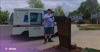 <p>A text from a mailman resulted in a unique, one-of-a-kind mailbox. The simple, run-of-the-mill message spurred on the creation of a mailbox that you have to see &ndash; and hear &ndash; to believe. Watch the short but hilarious clip to see what happened after this father and husband received a text message from their mail carrier.</p>

<p>Typically, a mailbox is nothing more than a receptacle for sending and receiving mail through the United States Postal Service. Most people likely don&rsquo;t give their mailbox a second thought. Personally, I know I don&rsquo;t think about my mailbox any more than that. All that matters when it comes to a mailbox is that you actually have one, right?</p>

<p>Well, that&rsquo;s not the case for one father and husband, especially after he received a text message from his mailman. Hilariously, the text from the government worker criticized the man&rsquo;s mailbox, both its structure and its aesthetics. So, as a way to respond to the harsh criticism he received about his outdoor mail receptacle, this father got to work.</p>

<p><a href="https://www.youtube.com/watch?v=OHEuWRw66-c">In a clip posted on YouTube</a>, this father got to work on his mailbox, determined to improve its form and appearance. Well, of course, first, he started on the poll on which the mailbox would sit. Without a good, sturdy foundation, the mailbox would not stand up against the elements, and all his work would be entirely in vain.</p>

<p>Once he had constructed the poll and the foundation was standing, he started on the actual mailbox itself. What he came up with is absolutely hilarious, and honestly, kind of mind-blowing. He ingeniously engineered the mailbox to play music whenever the mailbox was opened.</p>

<p>When the mailman saw and heard his brand-new mailbox, he was completely blown away and got quite the kick out of it. While the father and husband now has a mailman-approved mailbox, he has a new problem he did not anticipate. His children and the other neighborhood kids will not leave his mailbox alone; they constantly open it to hear the many tunes it plays.</p>

<p><em><strong><a href="https://www.godtube.com/bible/proverbs/17-22">Proverbs 17:22</a></strong> &ldquo;A glad heart makes a healthy body, but a crushed spirit makes the bones dry.&rdquo;</em></p>
