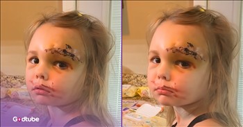 <p>She says one thing, but her face tells the real story. The youngster tried to conceal this from coming out, but her attempt to hide her secret wasn&rsquo;t exactly the greatest. Watch the short but hysterical clip to hear and see what the little girl was trying to keep hidden, but which was anything but.</p>

<p>Honesty is always the best policy, and it doesn&rsquo;t matter the situation or circumstances. That&rsquo;s one of the many phrases that we&rsquo;ve heard over and over again. It&rsquo;s short, simple and concise advice that everyone should do their best to follow. God obviously despises a liar, as evidenced by its inclusion in the 10 Commandments.</p>

<p>However, just because being honest is simple, that doesn&rsquo;t mean it&rsquo;s always easy. That is especially true when the truth might not paint us in the best light. Often, the truth will cost us something and result in consequences, and those consequences can be painful.&nbsp; Despite what it may cost us or hurt us, lying is a practice that we should avoid and stay far, far away from. Once you&rsquo;re branded a liar, that&rsquo;s a difficult stain to remove.</p>

<p><a href="https://www.youtube.com/shorts/Wse6dbSIVpo">In a clip posted on YouTube</a>, a little girl is asked about makeup, whether she got into it, and whether she used any. She was adamant that she did not use any of the makeup in question. The child claimed that she was being truthful, but despite her stating that, something tells me, and everyone else who looks at her, that she might not be telling the truth.</p>

<p>When asked if she put on the makeup, she had a question before answering.</p>

<p>&ldquo;Is it Ok if I did?&rdquo; the child asked.</p>

<p>She wanted to know what the cost would be and how it would hurt her if she had possibly gotten into the makeup. When she learned that she was going to get into trouble if she had used makeup, she then gave her answer.</p>

<p>She answered that she didn&rsquo;t use makeup, despite it being all over her face.</p>

<p><em><strong><a href="https://www.godtube.com/bible/proverbs/12-22">Proverbs 12:22</a></strong> &ldquo;False lips are hated by the Lord, but those whose acts are true are his delight.&rdquo;</em></p>
