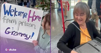 Grandma Was Not Expecting This Welcome Home Surprise
