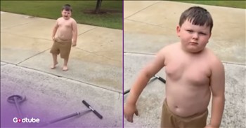 <p>This little guy won&rsquo;t let anything happen to his grandmother. When he thought he saw something suspicious, he raced right over and came to her defense. Watch the short but hilarious clip to hear what the young man said that will have you rolling with laughter.</p>

<p>Naturally, most children, especially when they are little, bond best with and become closest to their mother. That doesn&rsquo;t mean children completely ignore their fathers, but the relationship between a child and their mother is special. All parents know and understand this to be true. This deep bond between a mother and her children makes complete and total sense.</p>

<p>Now, depending on several factors, children also tend to become close to their grandparents. Grandparents know this full well, too, and every one of them absolutely loves it. Grandma and grandpa can be fun, giving in to their grandchild&rsquo;s every desire and showering them with love and affection. What child wouldn&rsquo;t enjoy that and want to be around someone who treats them with nothing but love and kindness as much as possible?</p>

<p>When developing such deep bonds with someone, we tend to become fiercely protective of them. We are determined to do everything in our power to keep harm from befalling them. In <a href="https://www.instagram.com/p/DY8j7BcBDnk">a clip posted on social media</a>, a young man did what he could to keep his grandmother when he believed she was potentially in danger, about to become the victim of a scam.</p>

<p>The video starts with a young man racing over on a scooter when he spots someone he doesn&rsquo;t recognize at his grandmother&rsquo;s house. He came over to investigate and quickly issued a hilarious threat.</p>

<p>&ldquo;I said, you can sell that to me, but I&rsquo;ll sell you a punch in the gut,&rdquo; the child said to the man behind the camera.</p>

<p>After a quick back and forth, the man and viewers learn why the child threatened violence.</p>

<p>&ldquo;&rsquo;Cause you&rsquo;re trying to mess with my granny,&rdquo; the young man said.</p>

<p>As it turned out, the little guy&rsquo;s granny was not in any danger; they were taking care of her bug problem. While this was the reason given for their presence, it&rsquo;s clear that the boy wasn&rsquo;t entirely convinced.</p>

<p><em><strong><a href="https://www.godtube.com/bible/2-thessalonians/3-3">2 Thessalonians 3:3</a></strong> &ldquo;But the Lord is faithful, who shall establish you, and keep you from evil.&rdquo;</em></p>

