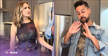 Jon Crist Gives Hilarious Lesson on How to Pray Before Eating