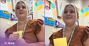 <p>This teacher&rsquo;s joke is absolutely purr-fect and will have you laughing and rolling your eyes. The educator shared the animal-themed rib-tickler and knee-slapper with her students. Watch the short but hilarious clip to hear the setup, the students&rsquo; witty attempts at the punchline and finally, the actual punchline.</p>

<p>Everybody loves laughing and having a reason to smile. Humor will always and forever make your day better. You could be having a horrible day, with nothing going right, but if you hear a hilarious joke or a witty anecdote, your day gets a little brighter, even if just for a second or two. On the other hand, you could be having the most perfect day, and come across an unexpectedly hysterical one-liner, and your day would also be made a little better. Who could be against that?</p>

<p>A love of comedy and laughter is basically universal. Everybody appreciates humor in one form or another. Also, laughter, much like sharing a meal, brings people together. To share a laugh with someone requires a mutual understanding between the two parties, recognizing and relating to the situation in the joke. Shared laughter may not turn sworn, life-long enemies into best friends, but a joke could be the start of a better, friendlier relationship. It&rsquo;s rather difficult to hate someone while also laughing with them.</p>

<p><a href="https://www.youtube.com/shorts/DJrGxy9Fh-w">In a clip posted on YouTube</a>, a teacher uses dad jokes to add some humor to her students&rsquo; days. Who wouldn&rsquo;t have appreciated having a teacher do this? Laughter would have made those math and science lessons much more bearable and possibly even somewhat enjoyable, that&rsquo;s for sure.</p>

<p>&ldquo;Why did the cat leave the party?&rdquo; the teacher asks her students.</p>

<p>The youngsters give their best guess, and some are very clever and witty. While one or two of them get really close to the punchline, they never get it quite right. Instead, the teacher gives them the hysterical, eye-roll-inducing punchline.</p>

<p>&ldquo;She wasn&rsquo;t &lsquo;feline&rsquo; well,&rdquo; the teacher states.</p>

<p>Get it?</p>

<p><em><strong><a href="https://www.godtube.com/bible/proverbs/17-22">Proverbs 17:22</a></strong> &ldquo;A glad heart makes a healthy body, but a crushed spirit makes the bones dry.&rdquo;</em></p>
