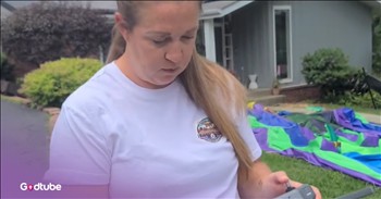 <p>It never gets old to see a random act of kindness. Check out this incredible rescue! A stranger saves a paralyzed dog found trapped in a ravine after fireworks scared him.</p>

<p>In this news report, we see a young mom standing in her driveway, ready to help find a lost pet. A reporter is standing there next to Amelia Brettenbach. This stranger saves a paralyzed dog. The drone is utilized by Amelia to help discover missing animals with AI, night vision, and to see from angles that are challenging.&nbsp;</p>

<p>There is then a portion from a social media post that reads about the thankfulness of the owner of Gandalf the dog. This German Shepherd is paralyzed in his hind legs. During the Fourth of July fireworks, Gandalf escaped in fear and went missing. Amelia stepped in to help with her drone. The mother of three children shares how she saw some heat spots on the drone camera, but could not tell what it was until they looked to discover Gandalf the dog. The sweet pup was found hiding in the leaves on the ground, afraid.&nbsp;</p>

<h2>Amelia Explains Her Volunteer Outreach</h2>

<p>Amelia goes on to share how she does this for hundreds of people for free. This is her volunteer outreach to help others. Some families donate batteries for her drone. She is even called upon by the police and local rescue teams. They go on to recap a time when cows were lost on the interstate. Amelia kept a close eye on the cows. Another time, there was a carjacking with a dog named Lucky. She drove all the way to North Carolina from Pittsburgh, Pennsylvania, to help find the dog. This is a woman on a mission, and she is helping so many be reunited with their precious pets.&nbsp;</p>

<p>As you witness this stranger saving a paralyzed dog, be encouraged. Scripture tells us to care for the earth and have dominion over the animals within it. God has gifted Amelia with the ability to care for animals and ultimately their owners in a unique way. May this video inspire you to use your time and skills to bless others, too.</p>

<p><em>&ldquo;The Lord is good to all; he has compassion on all he has made.&rdquo; <strong><a href="https://www.godtube.com/bible/Psalms/145-9">Psalm 145:9</a></strong></em></p>

<p><strong>YOU MAY ALSO LIKE: <a href="https://www.godtube.com/watch/?v=EEJE21NU">These Baby Ducks Get a Little Help&mdash;and It&rsquo;s Absolutely Adorable</a></strong></p>
