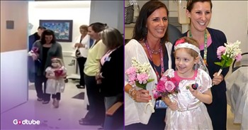 <p>About 11 years ago, a 4-year-old girl battling leukemia 'married' her favorite nurse in a heartwarming hospital wedding. Now, she&rsquo;s cancer-free and thriving, and she and her 'husband'&mdash;her favorite nurse from the Albany Medical Center in New York&mdash;still keep in touch. It&rsquo;s the sweetest thing you&rsquo;ll ever see.</p>

<p><br />
Abby Sayles, who was a 4-year-old girl battling leukemia at the time, told her mom that she wanted to marry her favorite nurse, Matt Hickling. So, in less than 2024 hours, the hospital staff made it happen. Abby wore a white dress and had nurses for bridesmaids&mdash;and there was even cake and rings. Well, ring pops, anyway.&nbsp;</p>

<p>At that point, the two knew each other well. He had been Abby&rsquo;s nurse for over a year.&nbsp;</p>

<p>"Abby herself is really bright and charismatic. She has a smile that can light up a room or the whole center, really," Matt <a href="https://www.nbcnews.com/news/us-news/4-year-old-cancer-patient-marries-man-her-dreams-n395261">said</a> at the time. "She has a face you really can't forget."</p>

<h2>Abby&rsquo;s Story Didn&rsquo;t End There</h2>

<p>Abby said it was &ldquo;the best day ever&rdquo; as her dream had suddenly come true. The following year, Abby had her <a href="https://www.facebook.com/share/p/1GKMSG7NFi/">last day</a> with Matt at the hospital. She picked out some things for Matt as a goodbye gift and hugged him in the room where they got married. The family again thanked him for the years of support and friendship he&rsquo;s given to Abby.&nbsp;</p>

<p>On August 2nd of this year, Abby&rsquo;s mom said she is now cancer-free and thriving. She and Matt still talk every now and then.&nbsp;</p>

<p>It is just so sweet that a 4-year-old girl battling leukemia got to 'marry' her nurse. A lot of little girls have had similar wishes, which, of course, naturally go unfulfilled. So it is wonderful that Abby got to have the day she dreamed about.&nbsp;</p>

<p><strong>YOU MAY ALSO LIKE: <a href="https://www.godtube.com/watch/?v=E0000JNU">Umpire Reunites with Hero Doctor in Moving Encounter</a></strong></p>
