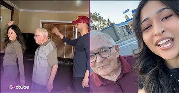 <p>Prepare to be moved by a story of friendship. Watch the story of Julissa as she befriended her 86-Year-Old neighbor. Now, they're family.</p>

<p>Julissa Gomez is 29 years old, and she decided to be open to an unlikely friendship. She befriended her 86-year-old neighbor named Delmar. Julissa and her family learned that Delmar was living by himself and invited him to church with them. After that simple invitation, Delmar spent a lot of time with her and her family. They are seen in clips dancing in a living room, eating donuts and ice cream, and playing putt-putt golf.&nbsp;</p>

<p>What started as a neighbor became more like a family member. Julissa and Delmar celebrate life events and holidays together. On top of it all, they have written a children&rsquo;s book called &ldquo;The Friendships Next Door with Delmar&rdquo; to inspire others. The two of them share videos constantly to encourage others to be friends. There is a current video of Delmar surprising Julissa&rsquo;s husband at his graduation.&nbsp;</p>

<p>Julissa also shares about the hurt of losing her dad and how Delmar has been a blessing in the loss. This entire relationship began with a church invitation. Their social media handle is @Julissa.And.Delmar for more information or to watch their adventures.&nbsp;</p>

<h2>How We Can Learn From This Unlikely Friendship</h2>

<p>May this relationship and the opportunity that Julissa took to reach out and Delmar took to respond motivate us. She befriended her 86-year-old neighbor. As we think about where we are living and who is around us in our daily rhythms, may this remind us of the power of sharing the love of friendship of Jesus with others. Jesus tells us that when we accept Him, we are not just His creations, but His friends. May we shower others with the friendship and love that we have ourselves received from Christ.</p>

<p><em>&nbsp;&ldquo;I no longer call you servants, because a servant does not know his master&rsquo;s business. Instead, I have called you friends, for everything that I learned from my Father I have made known to you.&rdquo; &nbsp;<strong><a href="https://www.godtube.com/bible/John/15-15">John 15:15</a></strong></em></p>

<p><strong>YOU MAY ALSO LIKE: <a href="https://www.godtube.com/watch/?v=EFMJBMNU">Man Has Sweetest Friendship With Swan After Saving An Egg</a></strong></p>
