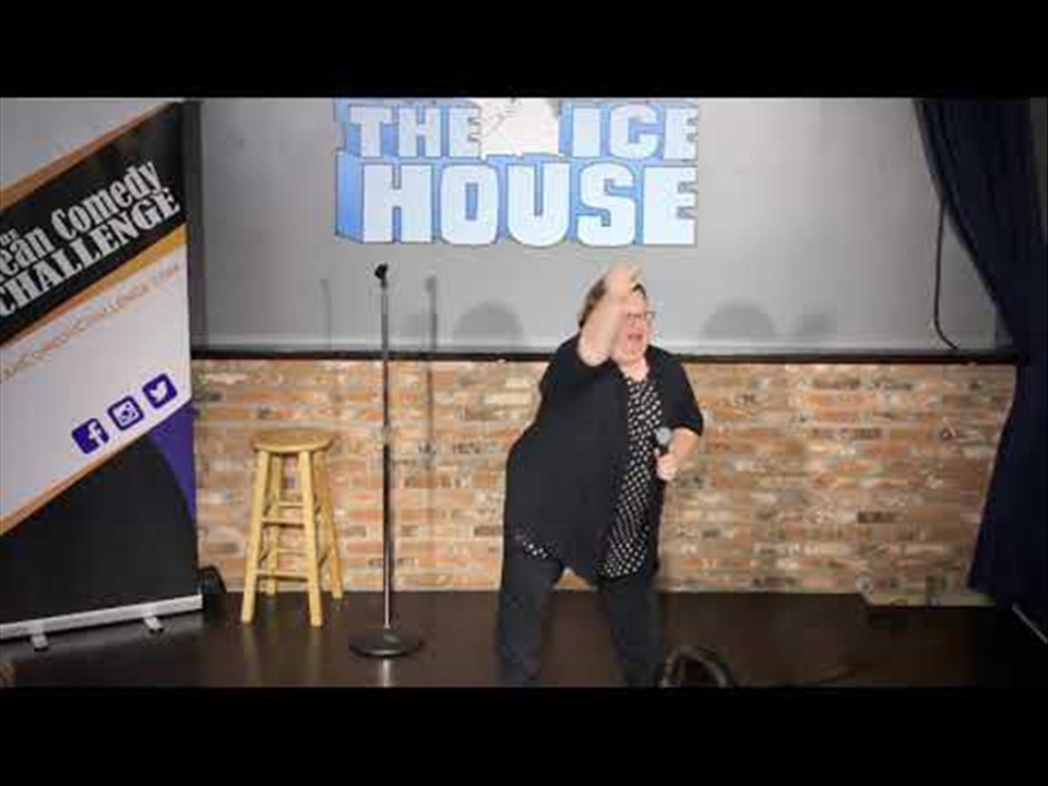<p>High school teacher and comedian Andrea Caspari shares a laugh-out-loud routine about balancing classroom dynamics with stand-up comedy. She riffs on students who refuse to read classic books, kids who try to act like rap stars, and the humorous realities of shopping at plus-sized clothing stores.</p>
