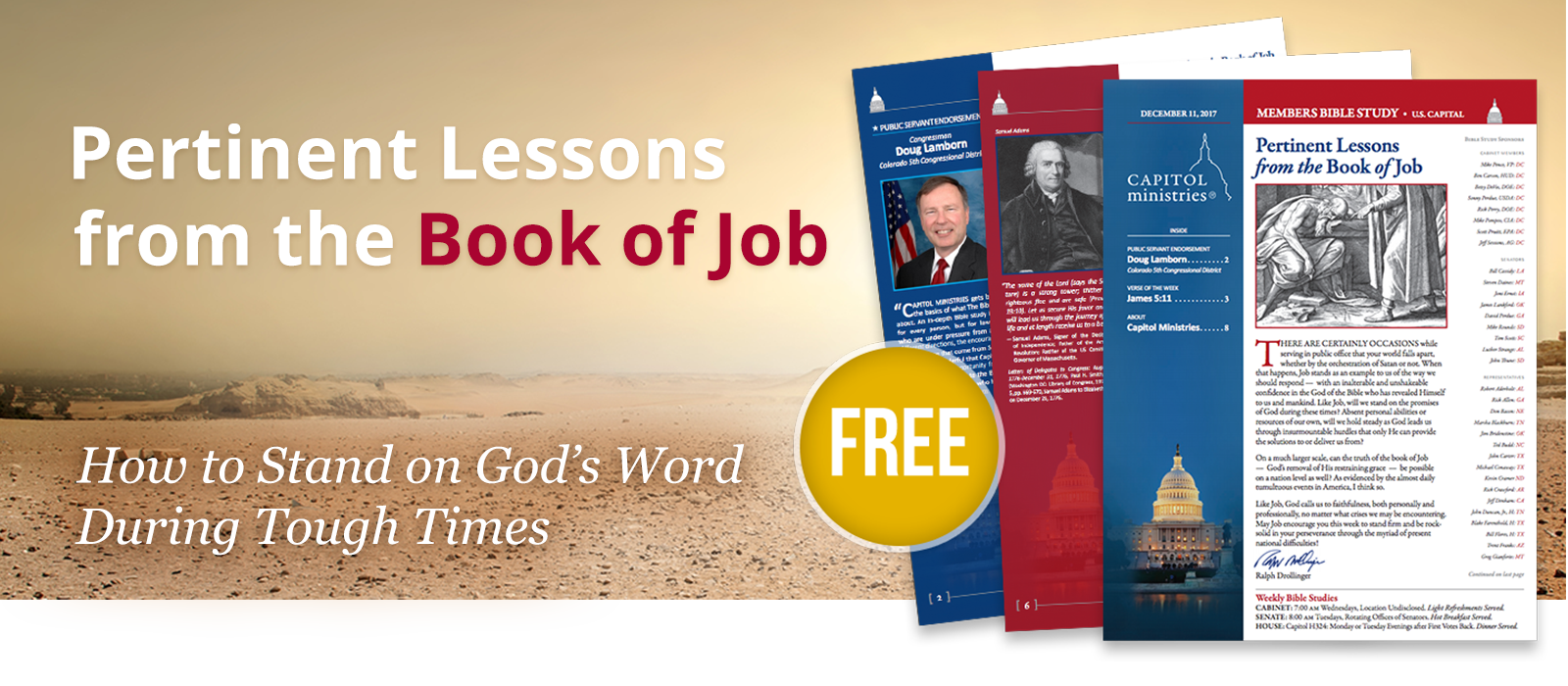 Pertinent Lessons from the Book of Job - How to Stand on God's Word During Tough Times