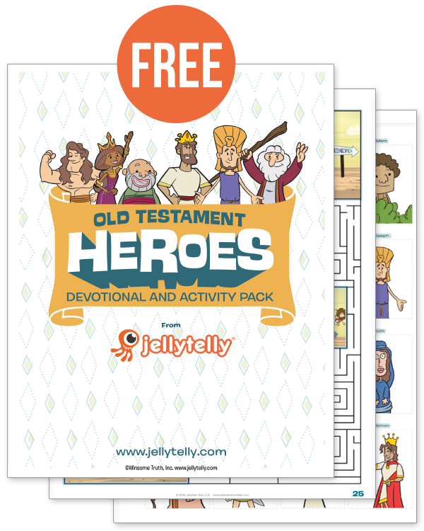 FREE Old Testament Heroes Devotional and Activity Pack