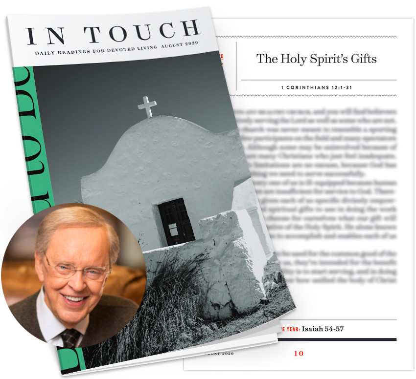 FREE DEVOTIONAL FROM DR. CHARLES STANLEY