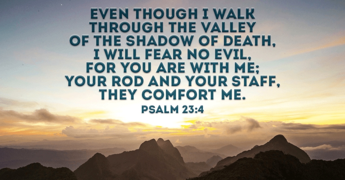 Bible Verses For Peace And Comfort After A Death