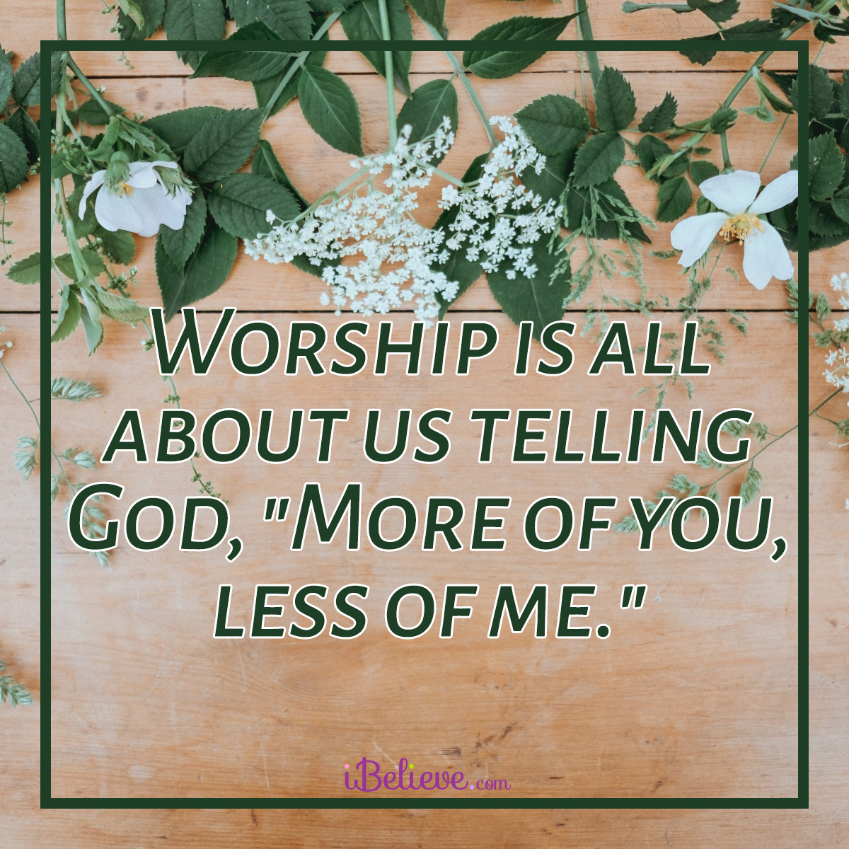 What Does It Mean To Worship God IBelieve Truth A Devotional For 