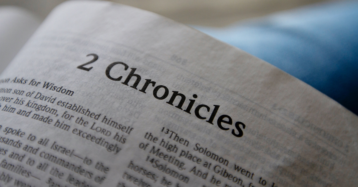 bible project book of chronicles