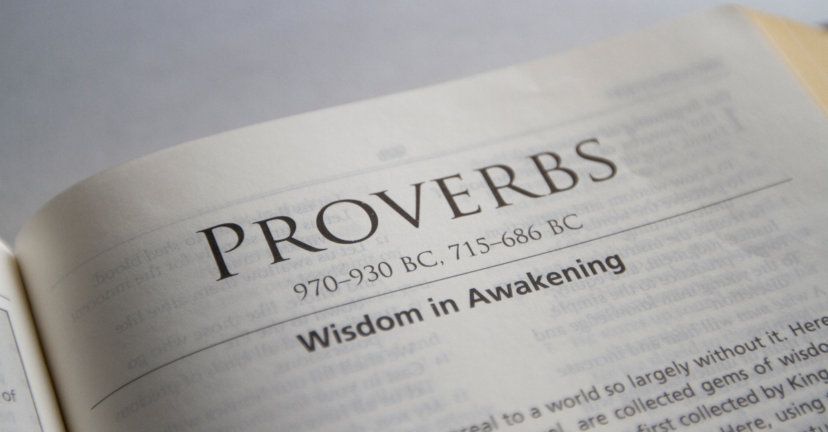 Who Wrote Proverbs Bible Book Facts