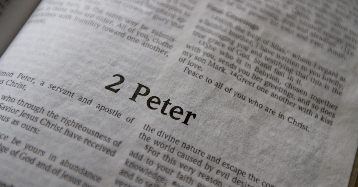 2 Peter - Bible Book Chapters and Summary - New International Version