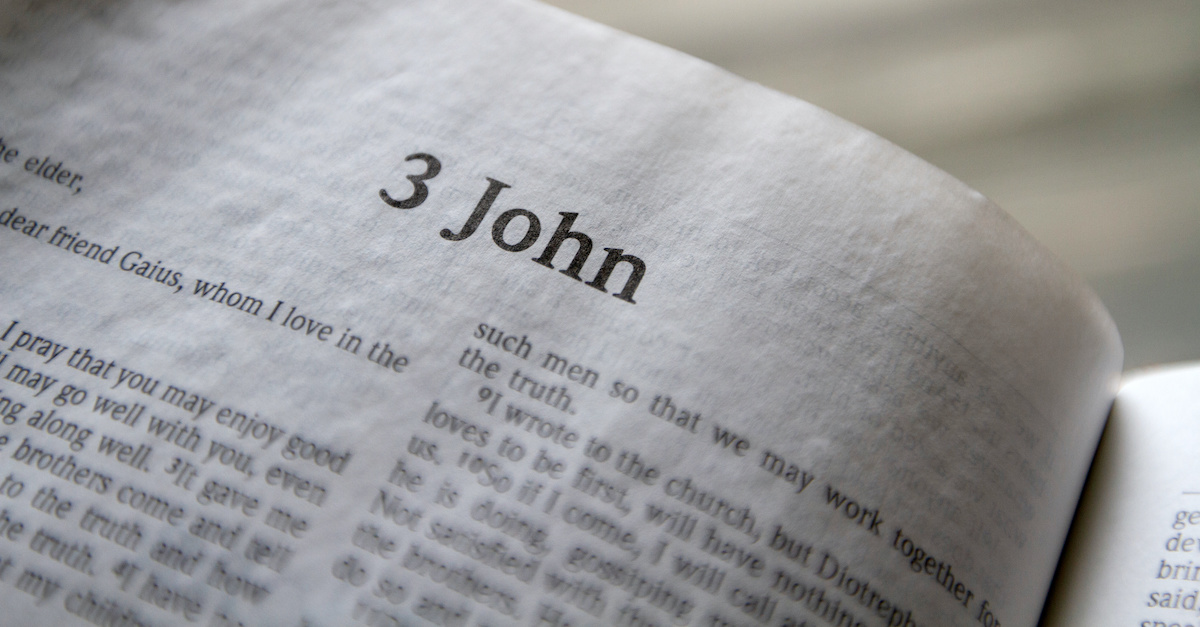 3 John Bible Book Chapters And Summary New International Version
