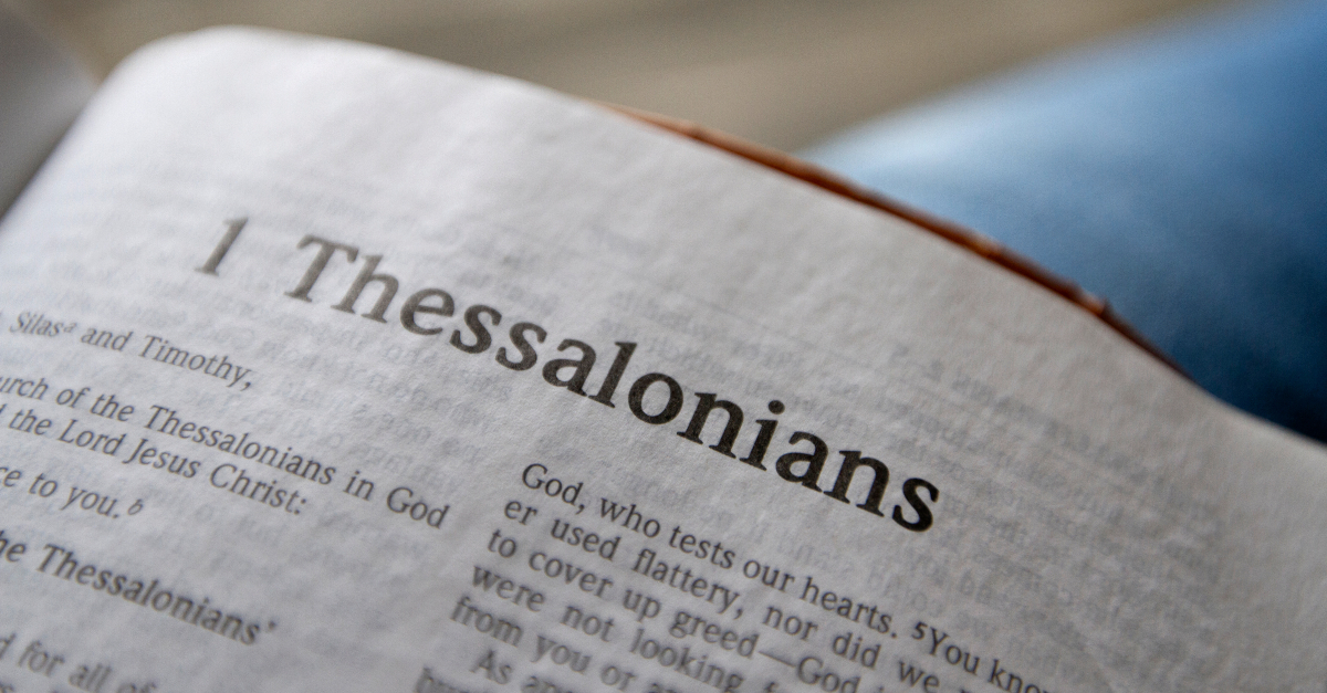 1 Thessalonians Bible Book Chapters And Summary New International 