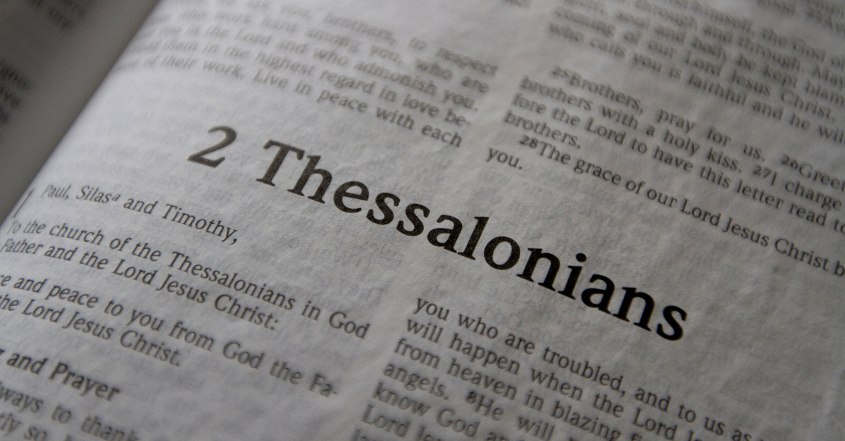 2 Thessalonians Bible Book Chapters And Summary New International 