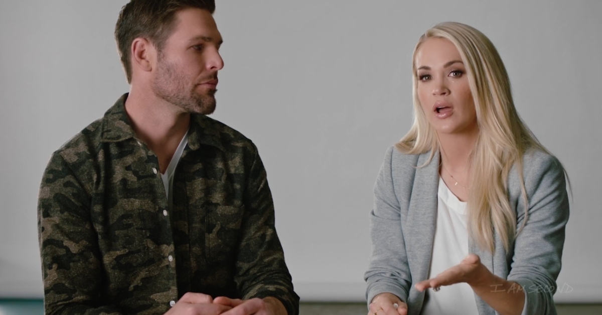 Carrie Underwood and Mike Fisher