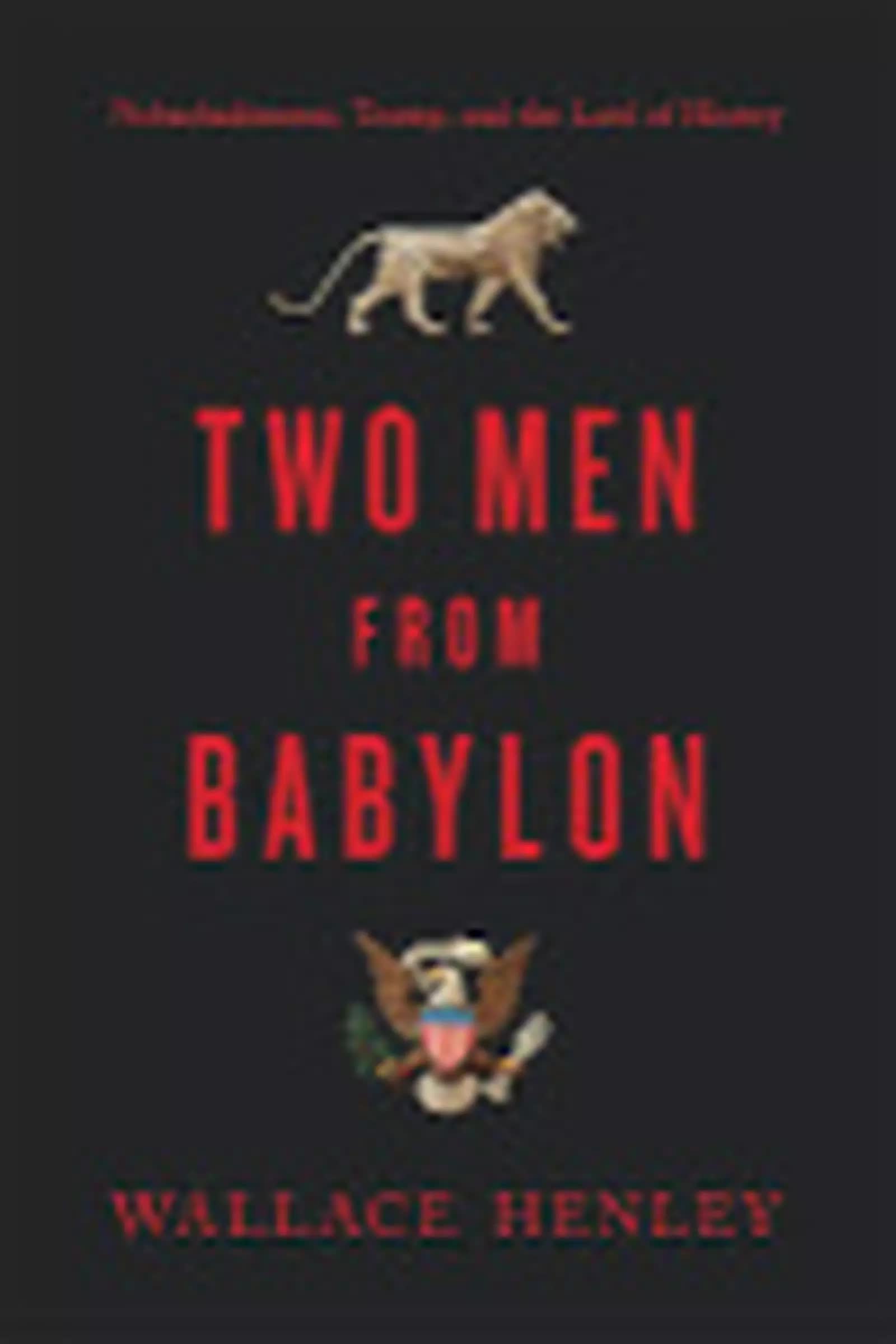 Two men from Babylon book cover