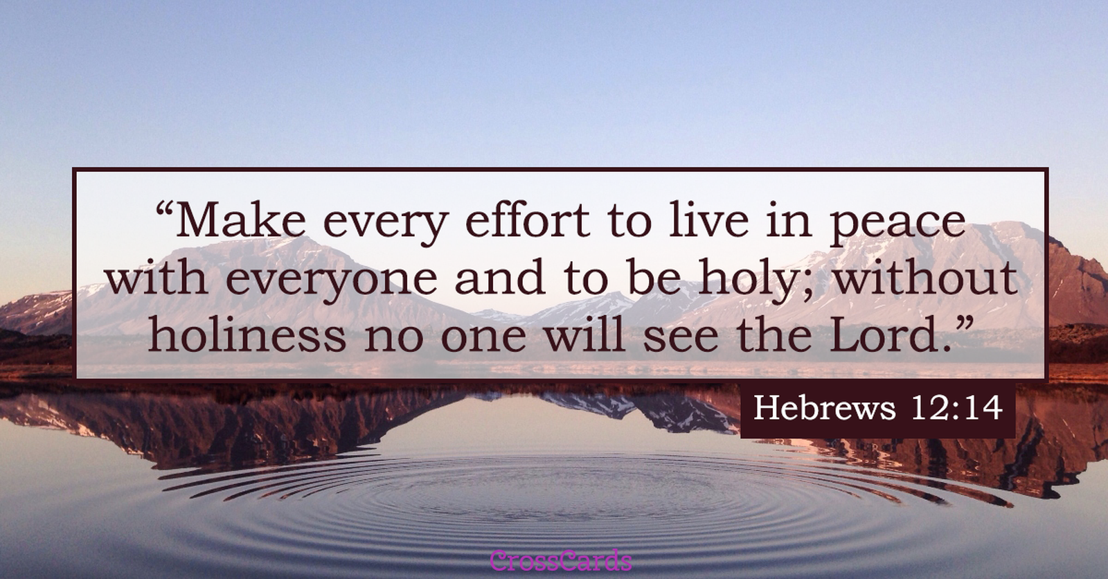 Be A Man Of Peace Save The World Ministry
