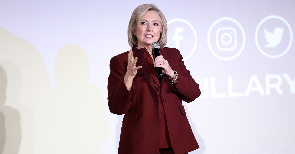 Hillary Clinton Says the Overturning of Roe v. Wade Makes the US Comparable to Sudan, Afghanistan