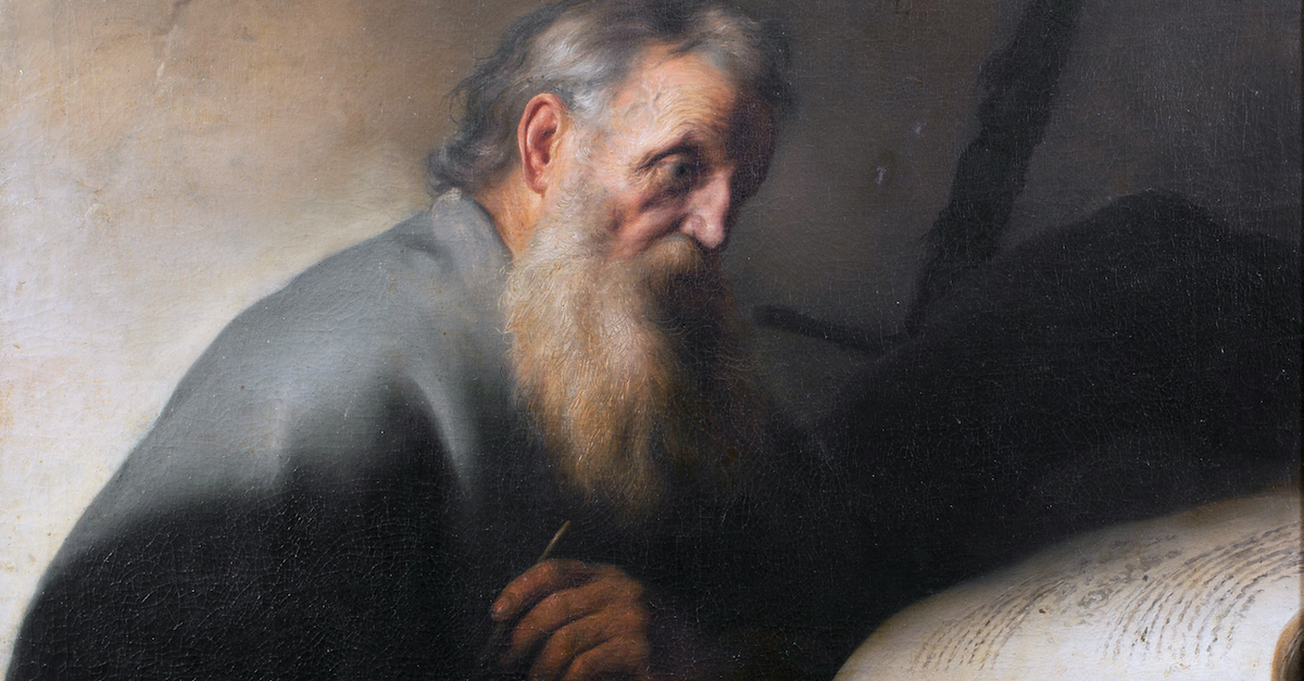 Jan Lievens painting of St. Paul