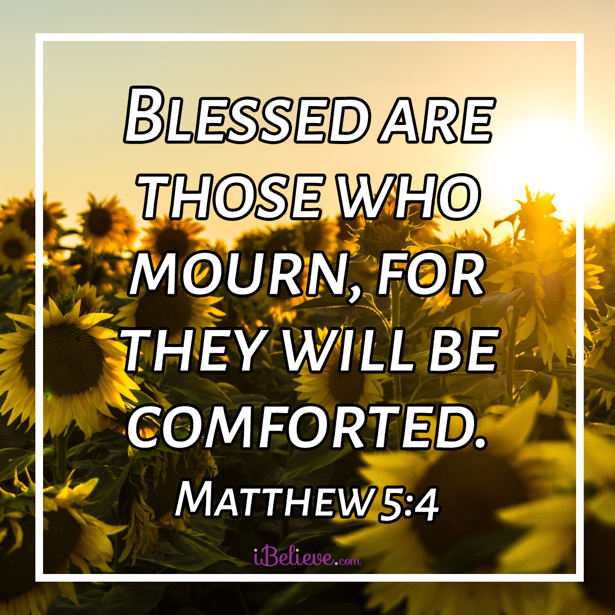 Blessed are those who mourn