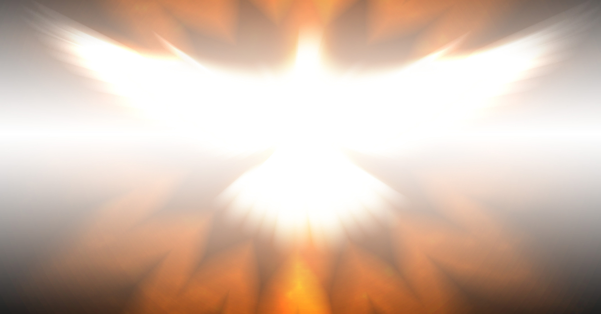 holy spirit fire background