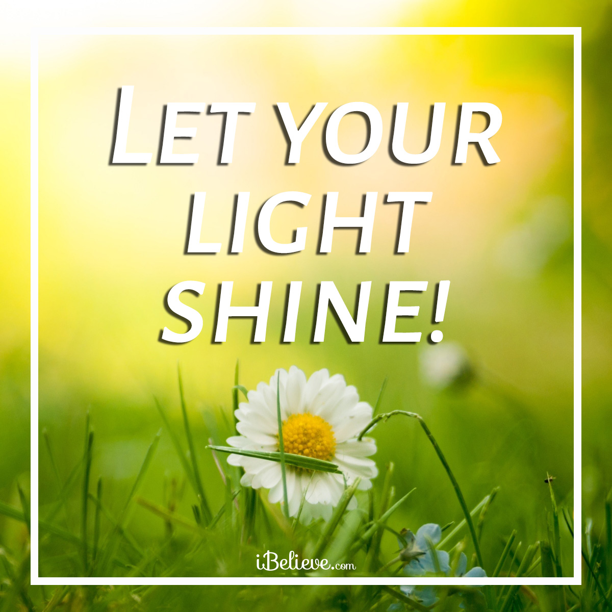 Let your light shine