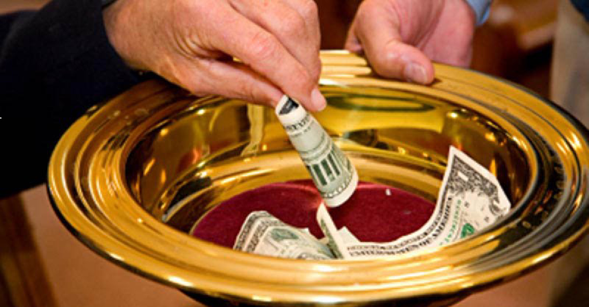 Offering Money To God