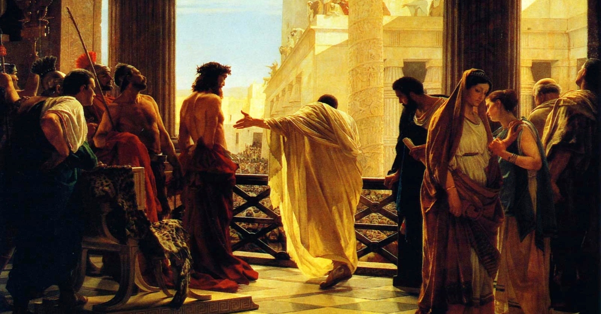 Pontius Pilate, Pilate and Jesus
