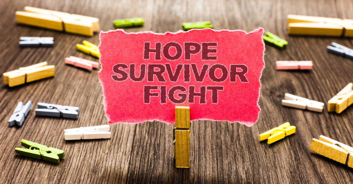hope cancer survivor fight sign