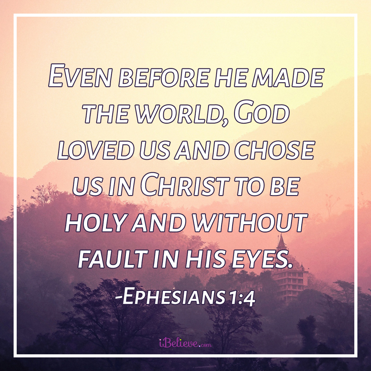 Ephesians 1:4