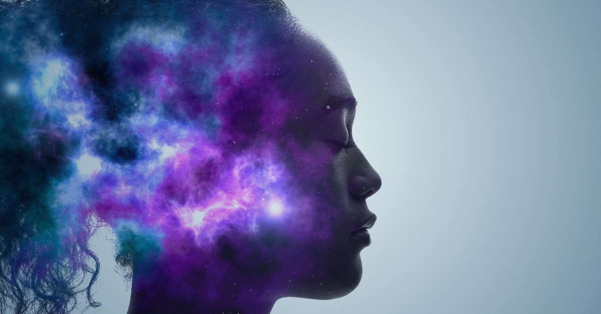 abstract image of woman's head with cosmic images overlayed, ways your story can change the world