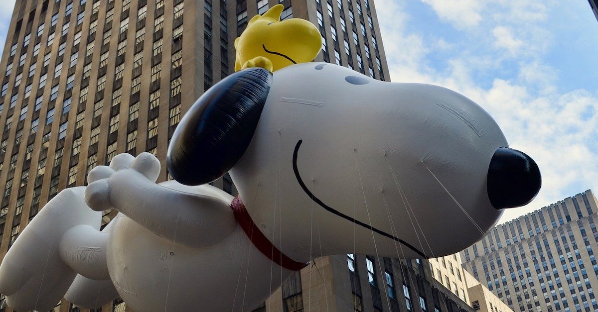 snoopy float at Macy's Thanksgiving Day parade, thanksgiving