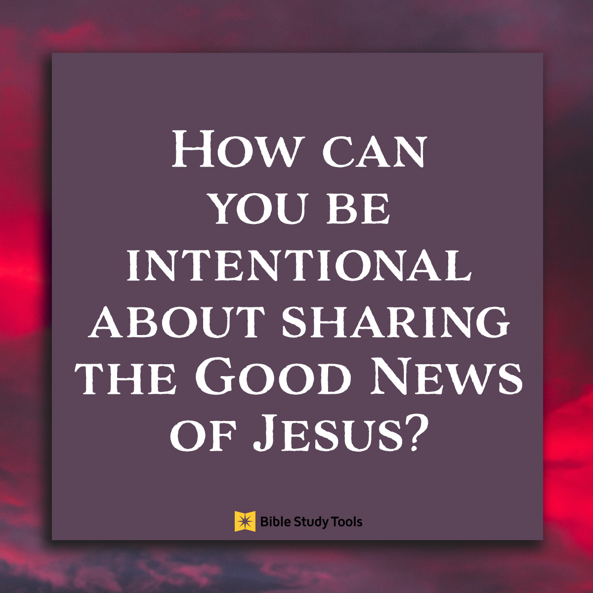 Share the good news, inspirational image