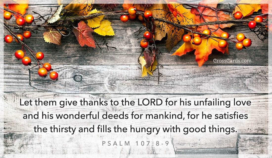 21 Bible Verses About Gratitude and Giving Thanks to God