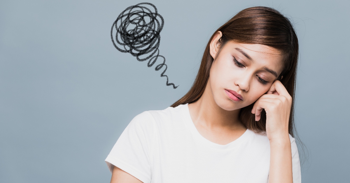 teen girl looking sad depressed annoyed thinking confused, what to do if your child doesn't like reading Bible