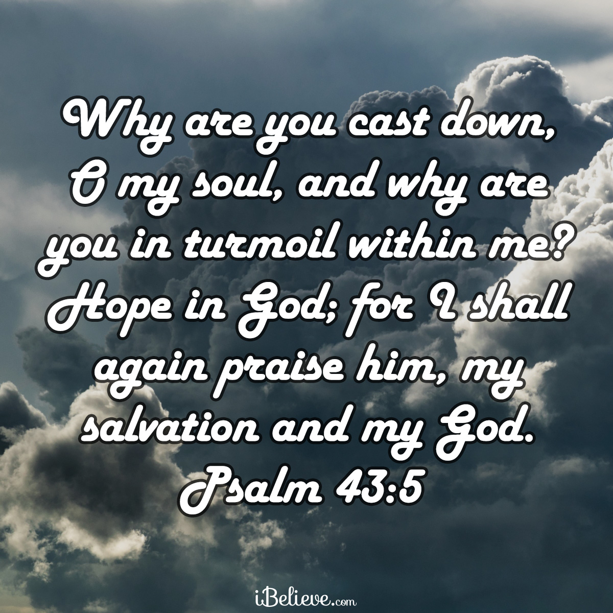 Psalm 43:5, inspirational image