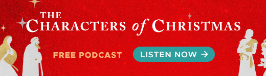 Christmas Characters Podcast Banner