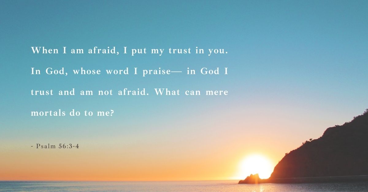 bible verse for fear and stress