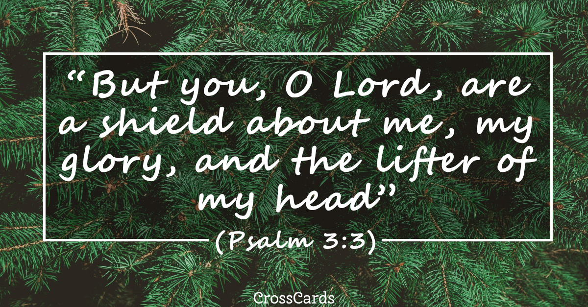 Psalm 3:3 ecard, online card