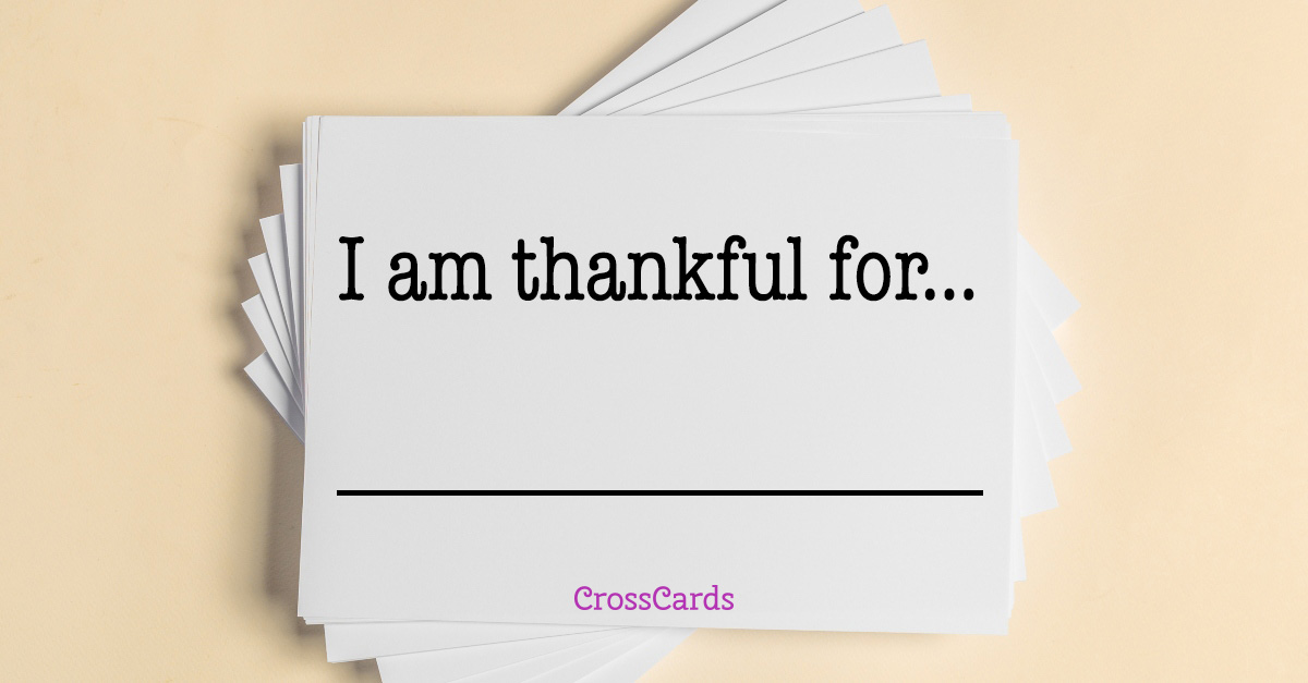 What Are You Thankful For? ecard, online card