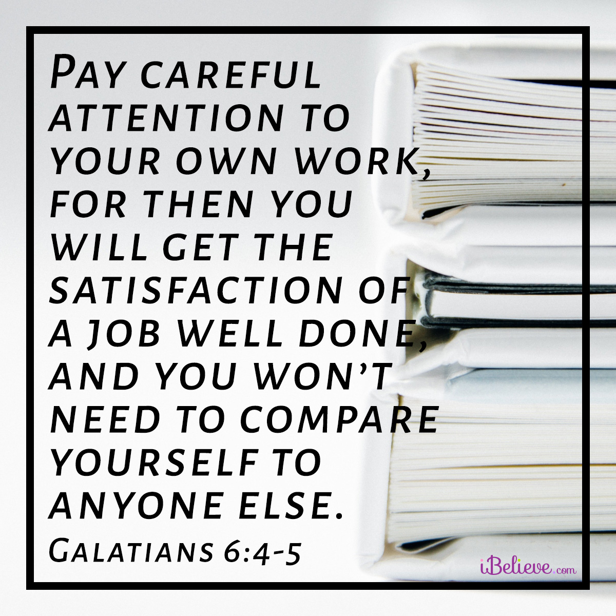 Galatians 6:4-5 square image