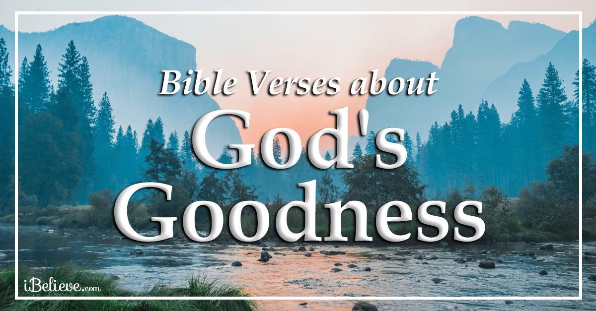 title image gods goodness, verses about gods goodness