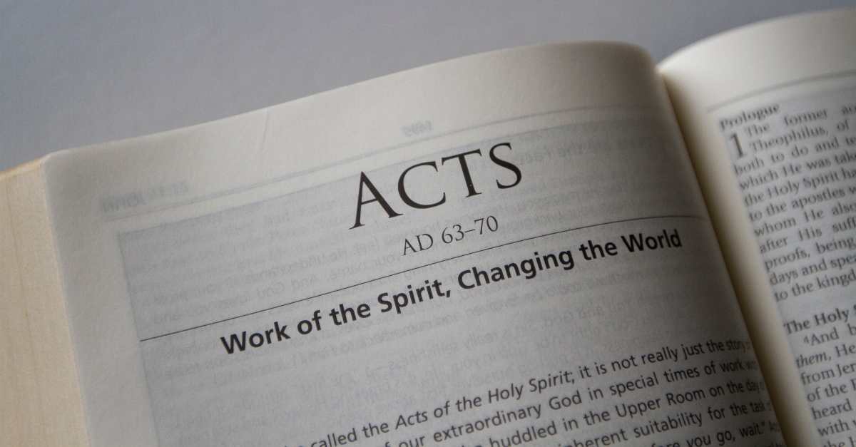 the book of acts bible study
