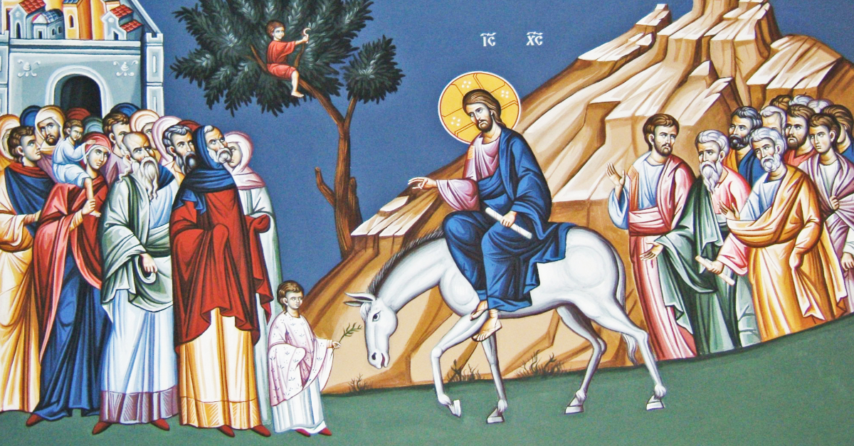 Palm Sunday Scriptures Bible Verses On Jesus Triumphal Entry