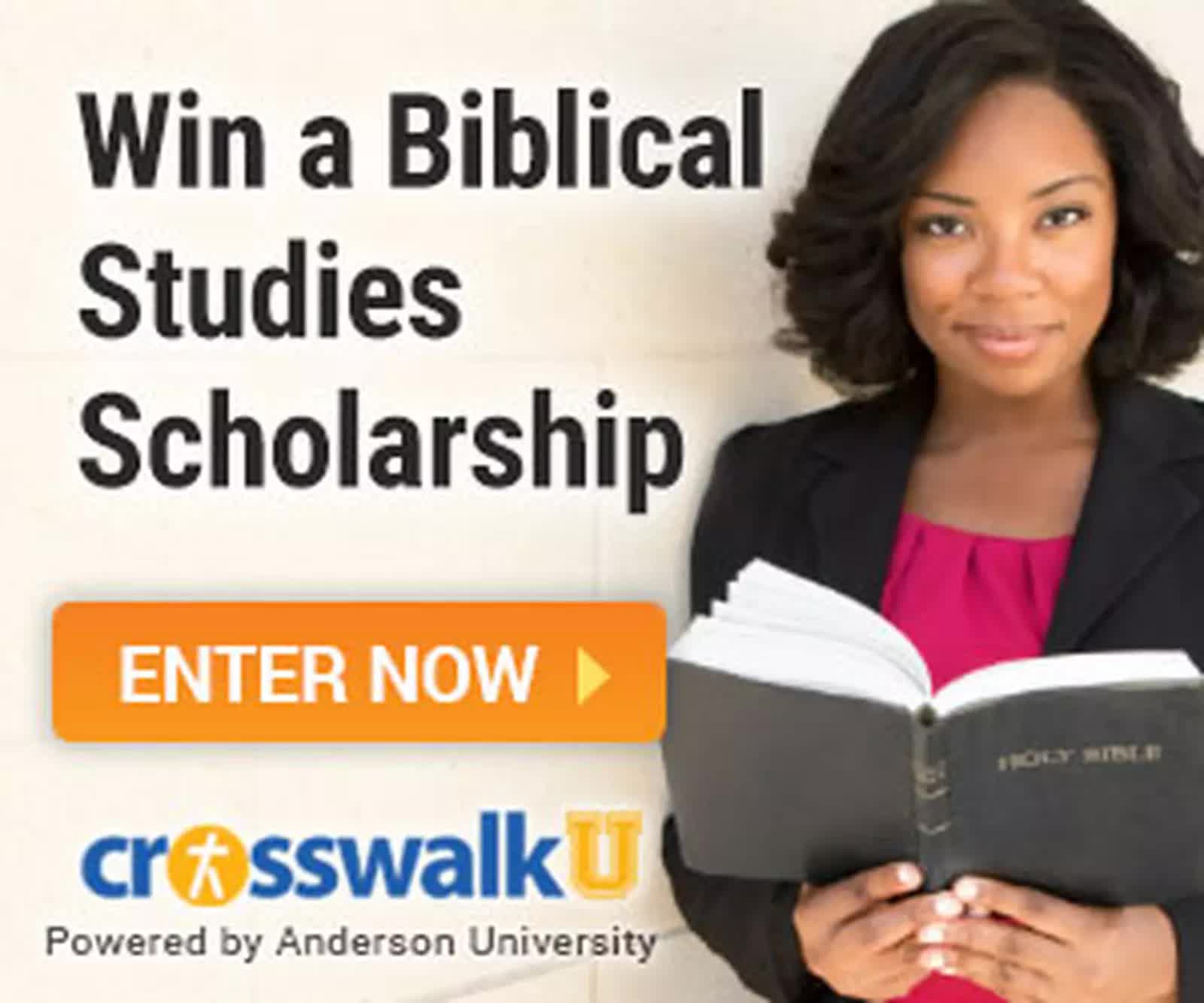 Win a biblical studies scholarship with Crosswalk University